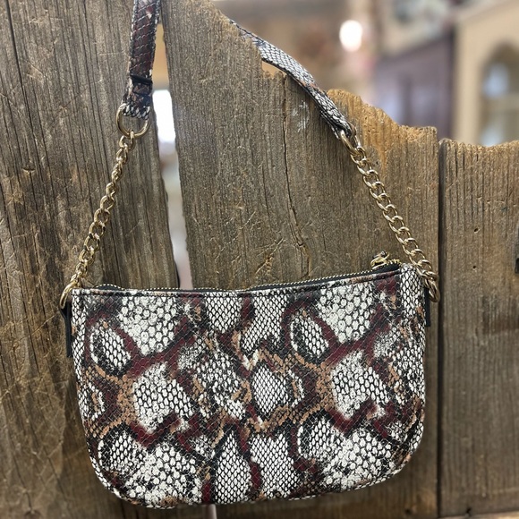 INC INTERNATIONAL CONCEPTS snake python print purse - Picture 7 of 8